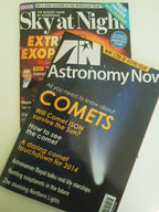 Featured in Sky at Night, Astronomy Now and Space Magazines